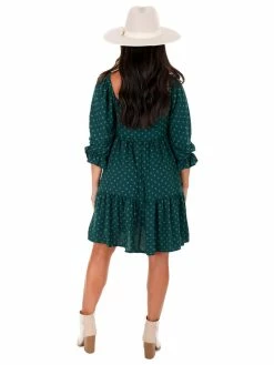 She + Sky Real As It Gets Dots Dress