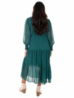 She + Sky What's Next Tiered Maxi Dress