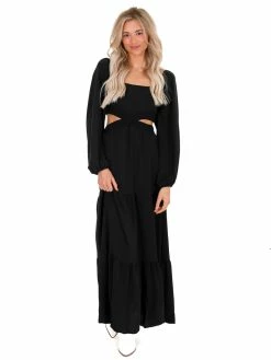 She + Sky Shake It Off Cut Out Maxi Dress Dresses