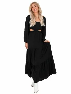 She + Sky Shake It Off Cut Out Maxi Dress Dresses