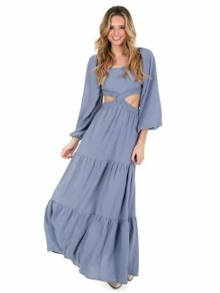 She + Sky Shake It Off Cut Out Maxi Dress Dresses