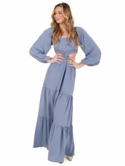 She + Sky Shake It Off Cut Out Maxi Dress Dresses