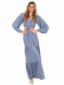 She + Sky Shake It Off Cut Out Maxi Dress Dresses