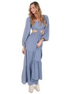 She + Sky Shake It Off Cut Out Maxi Dress Dresses