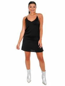 She + Sky We Are Tonight Satin Mini Dress Dresses