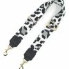BC Handbags Silver Leopard Strap