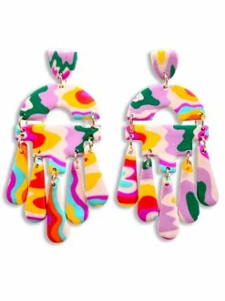 Final Project Clay Marble Fun Earrings