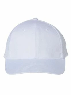 S&S Accessories White Mesh Trucker Hat