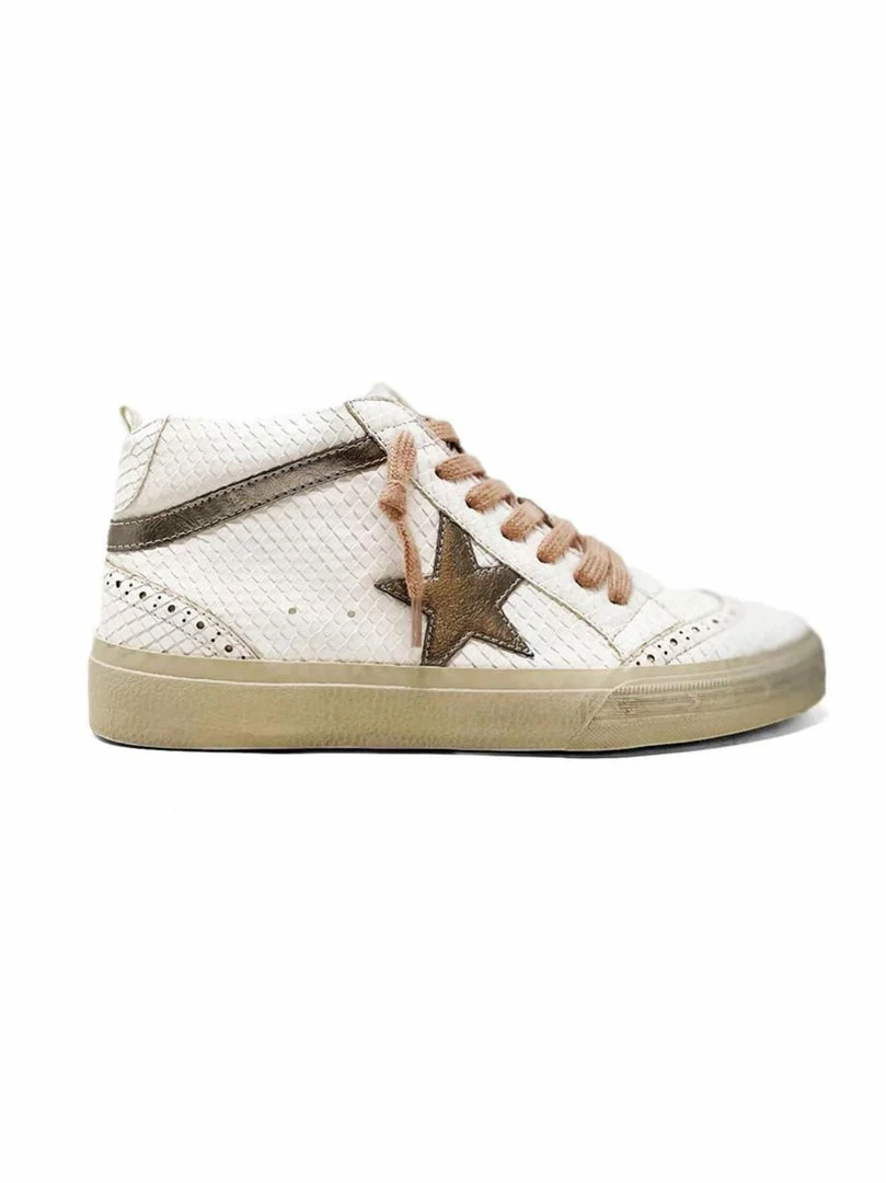 Flash Sale ๐ ShuShop Company Paulina Bone Snake ๐ Sneakers ๐งจ 1 ShuShop Company Paulina Bone Snake Sneakers