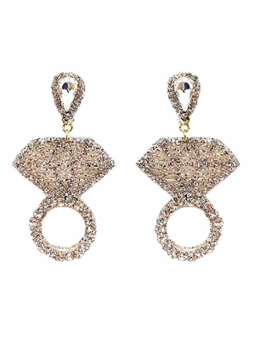Deals ๐คฉ Treasure Import Diamond Ring Seedbead Earrings ๐ 1 Treasure Import Diamond Ring Seedbead Earrings