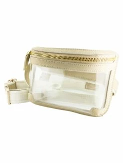 Capri Designs Clear Gold Belt Bag