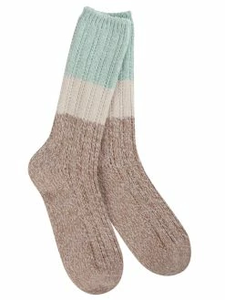 Footwear Weekend Pointelle Crew Socks