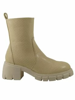 Air Rider Jayce Square Cream Bootie