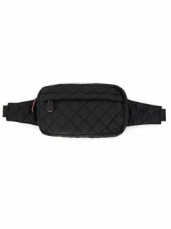 BC Handbags Quilted Black Fanny Pack