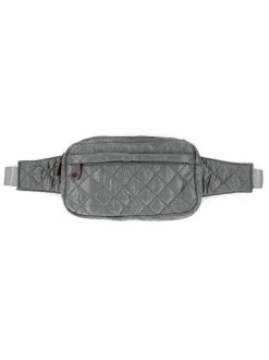 BC Handbags Quilted Pewter Fanny Pack