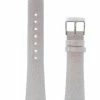 A.N Enterprises Watch Bands Metallic Silver Smart Watch Band