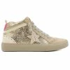 ShuShop Company Paulina Gold Snake Sneakers
