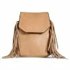 Accessories Day And Mood Cognac Hail Fringe Backpack Bags