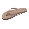 Footwear Rainbows Crystal Collection Leather Sandal - Dark Brown