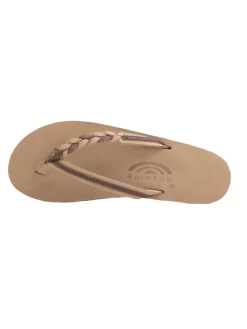 Deals 🥰 Footwear Flirty Braidy Leather 🩴 Sandal - Sierra Brown/Expresso 🥰 6 Footwear Flirty Braidy Leather Sandal - Sierra Brown/Expresso