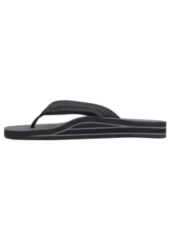 Footwear Rainbows The Willow Double Arch Support Leather Sandal - Black