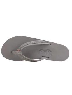Footwear The Willow Double Arch Support Leather Sandal - Grey