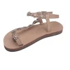 Footwear Rainbows Kids Delilah Flower Sandal - Dark Brown
