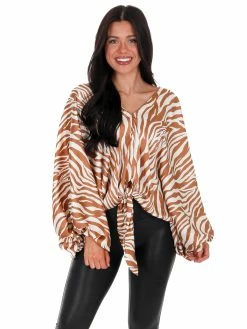 Cheap ✔️ Bucket List Welcome To The Jungle Zebra Top ❤️ 10 Bucket List Welcome To The Jungle Zebra Top