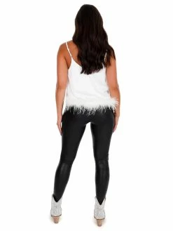 Entro Tops Impossible Dream Satin Tank Top