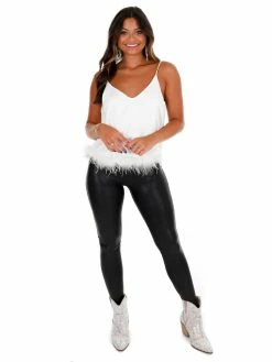 Entro Tops Impossible Dream Satin Tank Top