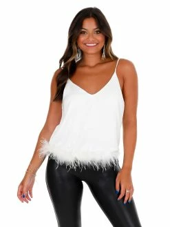 Entro Tops Impossible Dream Satin Tank Top