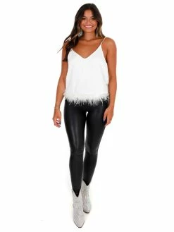 Entro Tops Impossible Dream Satin Tank Top