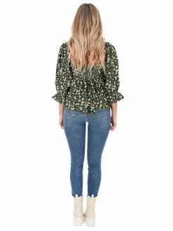 Entro Sway To The Rhythm Floral Top Sale
