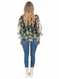 Entro Seasons Of Love Floral Top
