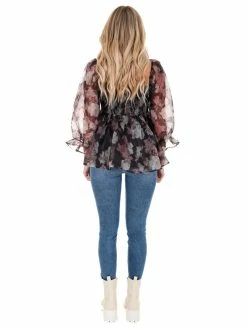 Entro Seasons Of Love Floral Top