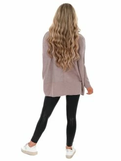 Cherish Maybe Tomorrow Oversized Turtleneck Top