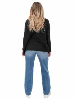 Cherish Maybe Tomorrow Oversized Turtleneck Top