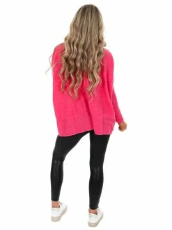 Cherish Maybe Tomorrow Oversized Turtleneck Top