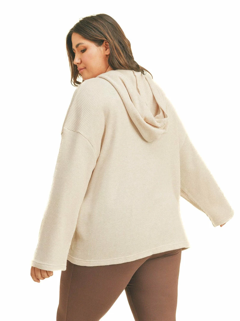 Best Sale 💯 Kimberly Curvy Comfort Is Key Waffle Pullover 🤩 5 Kimberly Curvy Comfort Is Key Waffle Pullover