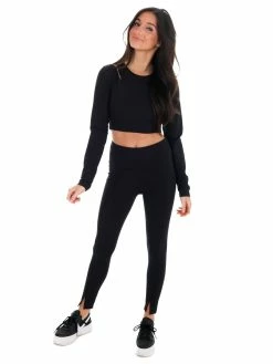 Kimberly JB Fit My Oh My Cropped Asymmetrical Top