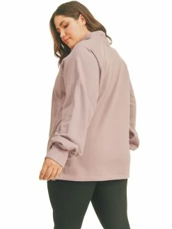 Top 10 🔥 Kimberly JB Fit Curvy Mic Drop Mock Neck Sweatshirt 🔥 15 Kimberly JB Fit Curvy Mic Drop Mock Neck Sweatshirt