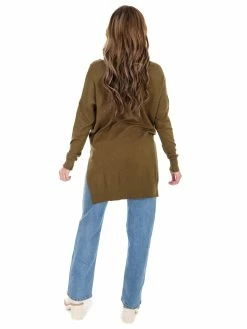 Zenana Breaking Free V-Neck Sweater