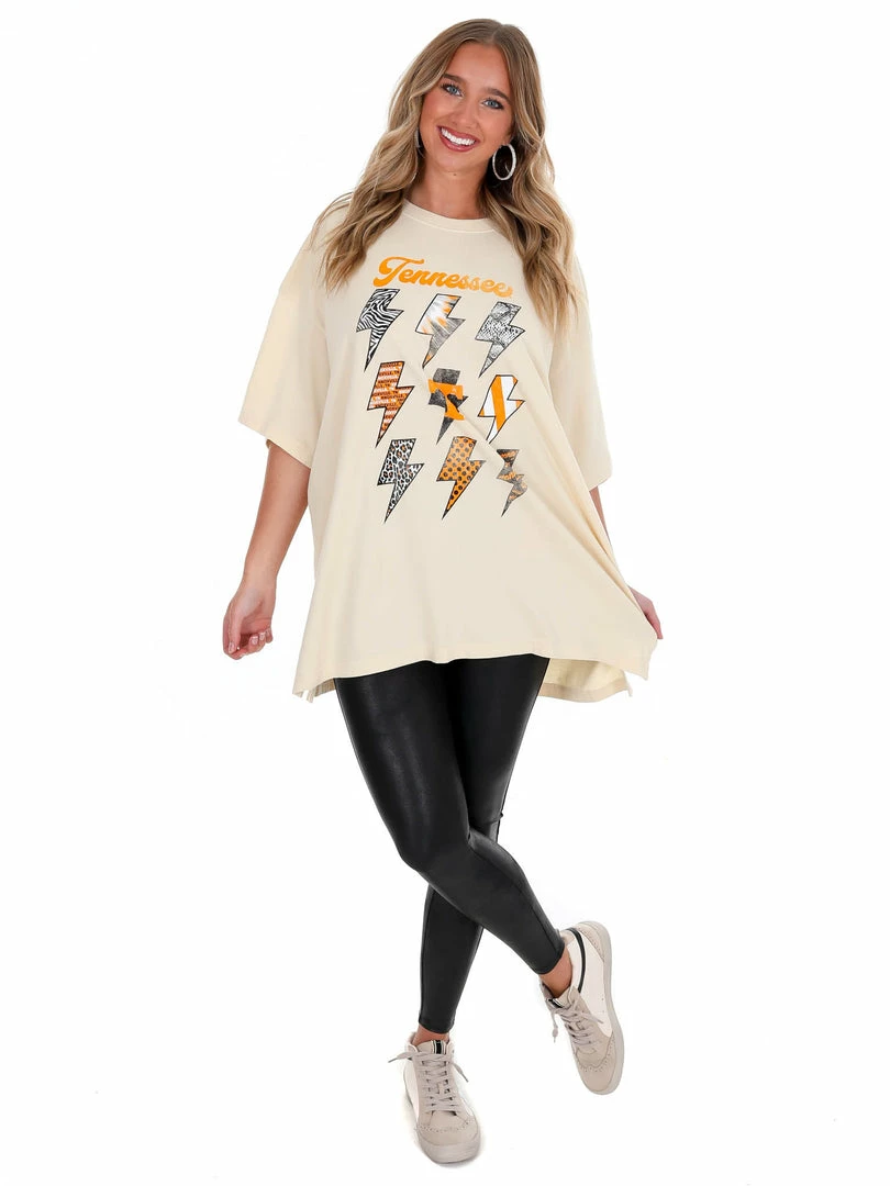 Best reviews of ๐ Pressbox Tennessee Flash Oversized Tee โ 6 Pressbox Tennessee Flash Oversized Tee
