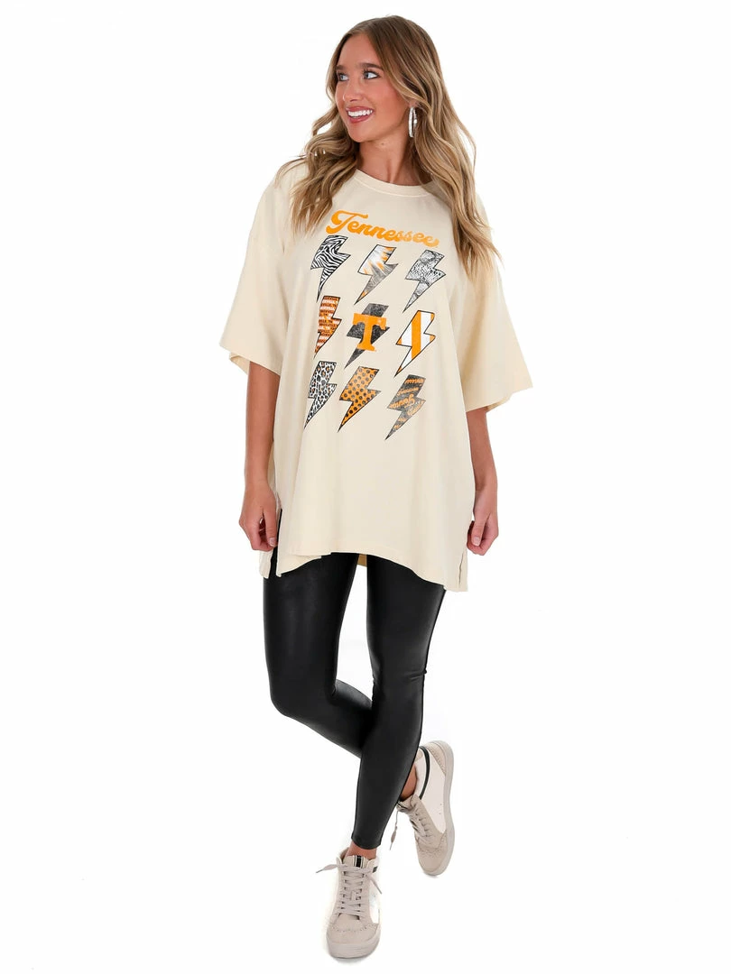 Best reviews of ๐ Pressbox Tennessee Flash Oversized Tee โ 2 Pressbox Tennessee Flash Oversized Tee