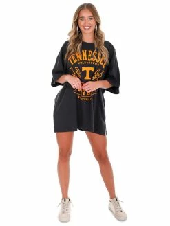 Pressbox Oversized Tee Collection Tennessee Black Citrus Park Oversized Tee