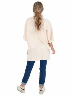 Pressbox Oversized Tee Collection Tennessee Ivory Winnie Oversized Tee