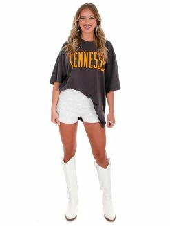Pressbox Tennessee Black Southlawn Rock Oversized Tee Oversized Tee Collection
