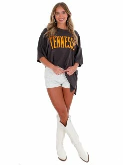 Pressbox Tennessee Black Southlawn Rock Oversized Tee Oversized Tee Collection