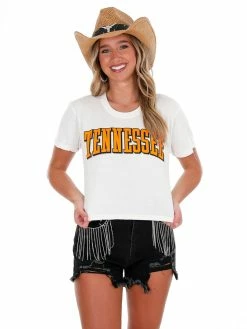 Pressbox Tennessee Michelin Crop Top
