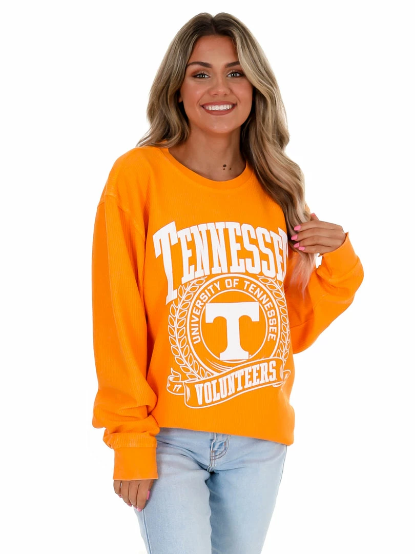 Best Sale ๐ Pressbox Tennessee Big Country Corded Sweatshirt Graphic Tees ๐คฉ 3 Pressbox Tennessee Big Country Corded Sweatshirt Graphic Tees